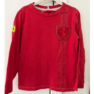 Ferrari Scuderia Puma Youth long sleeve shirt / racing / f1 / youth 5T *read